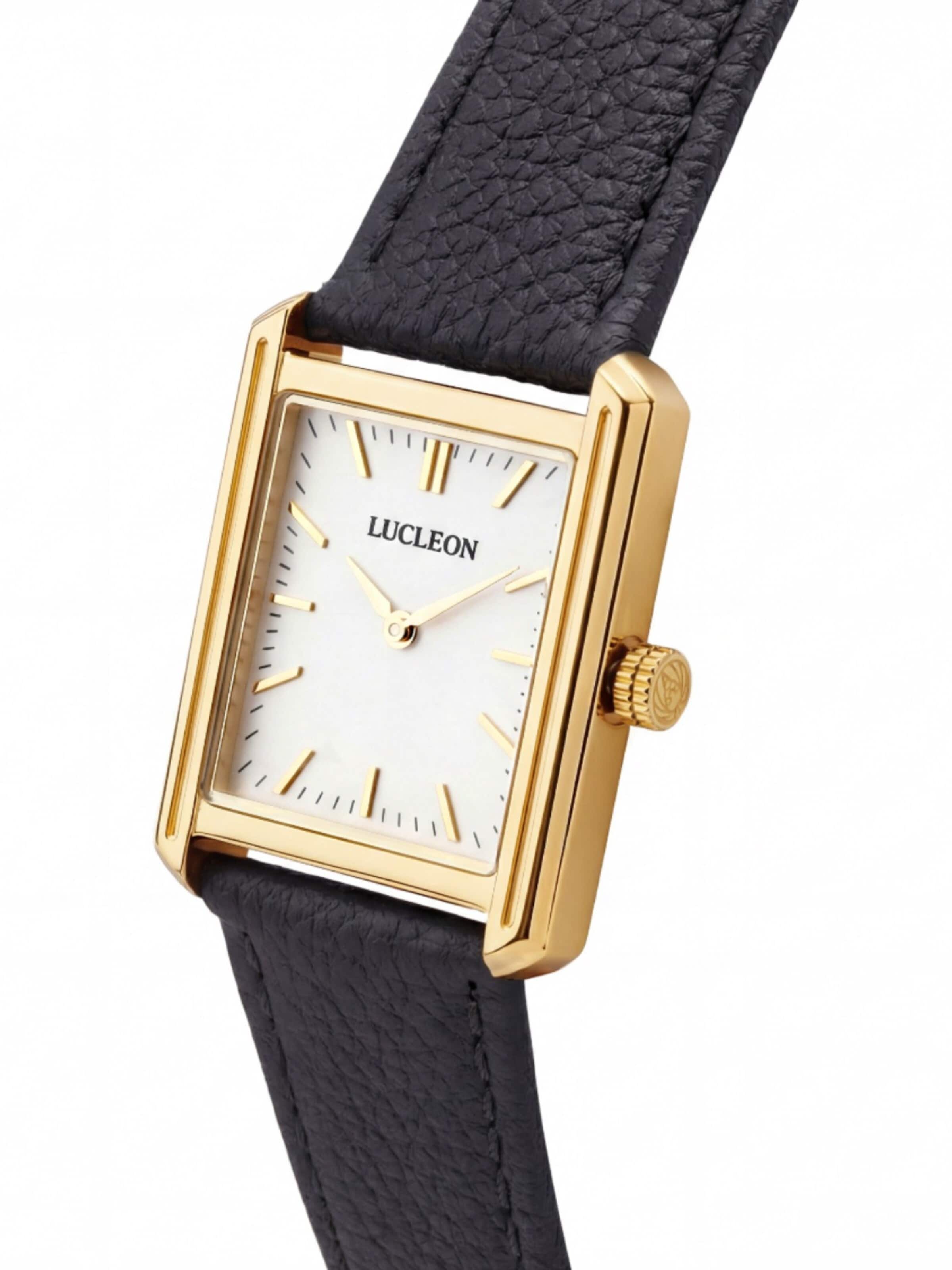 Lucleon Analog watch 'Legacy' in Gold