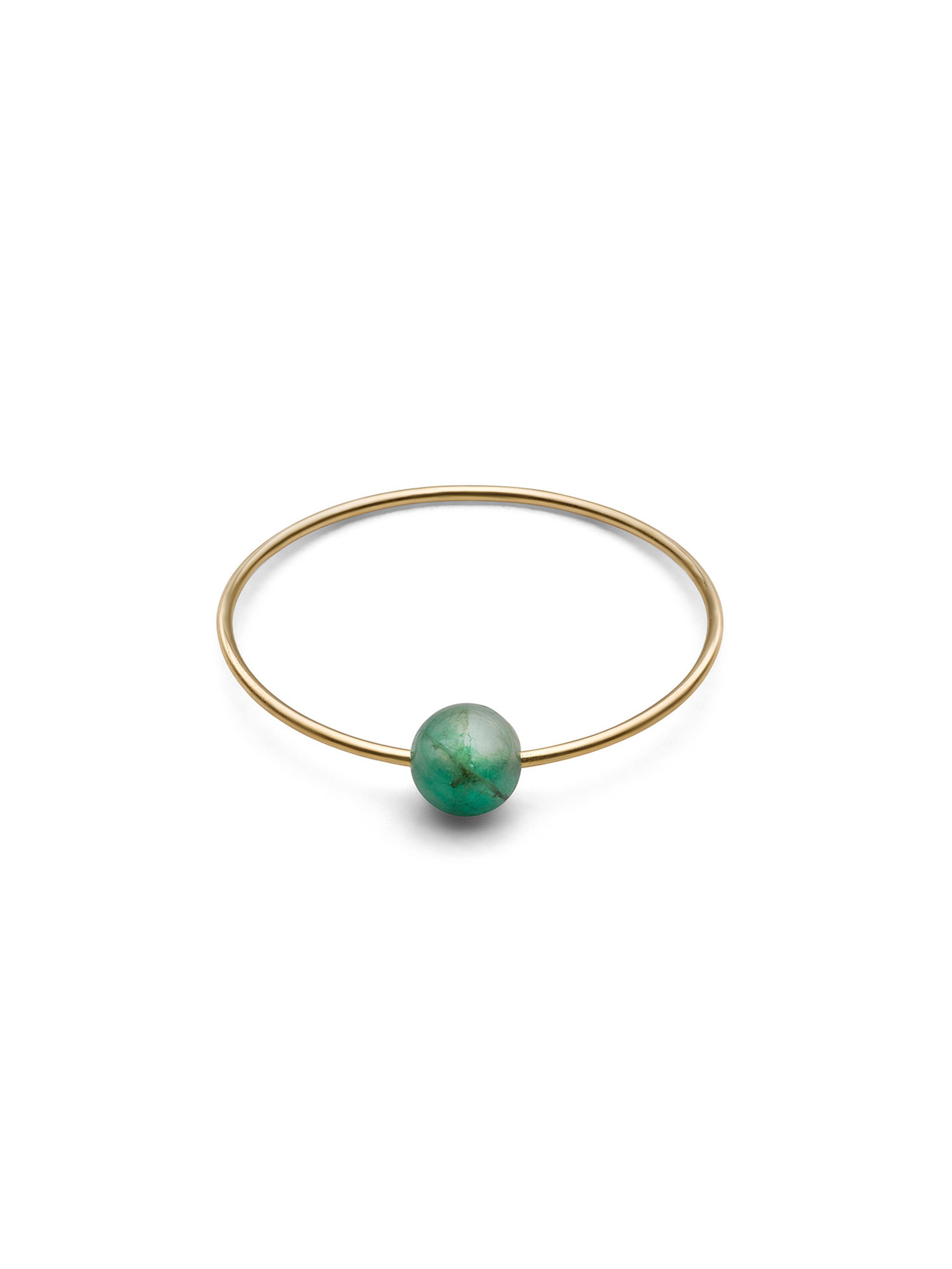 Frauen Schmuck Jukserei Ring 'Birthstone May - Emerald' in Gold - TB64163