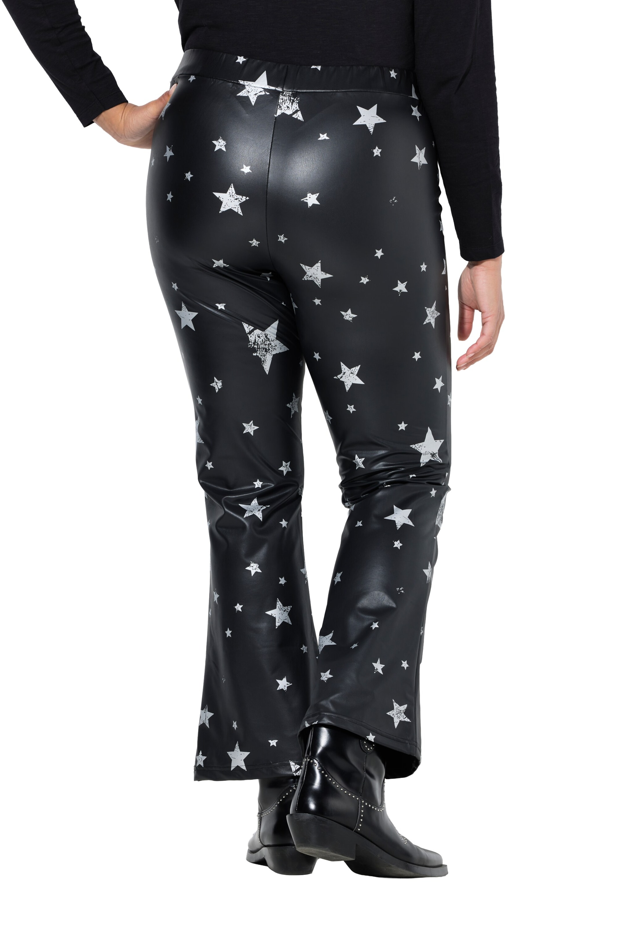 Angel of Style Bootcut Schlupfhose in Schwarz