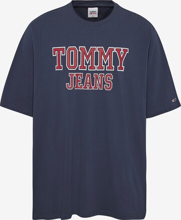 Tommy Jeans Plus Shirt in Blau: predná strana