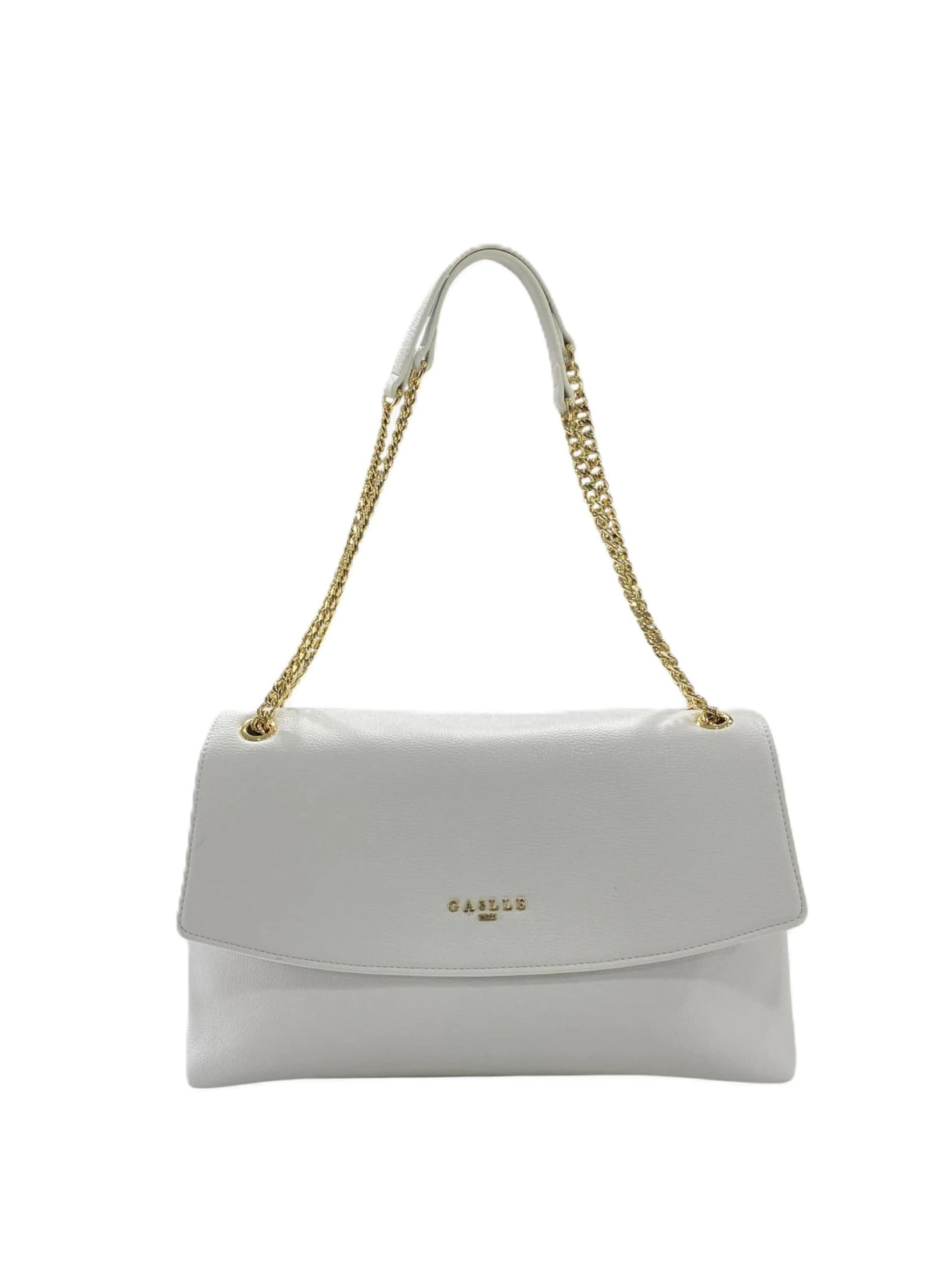 Gaelle Paris Handtasche 'GAACW03057'‌‌‌‌‌‌‌ in Weiß: Vorderseite