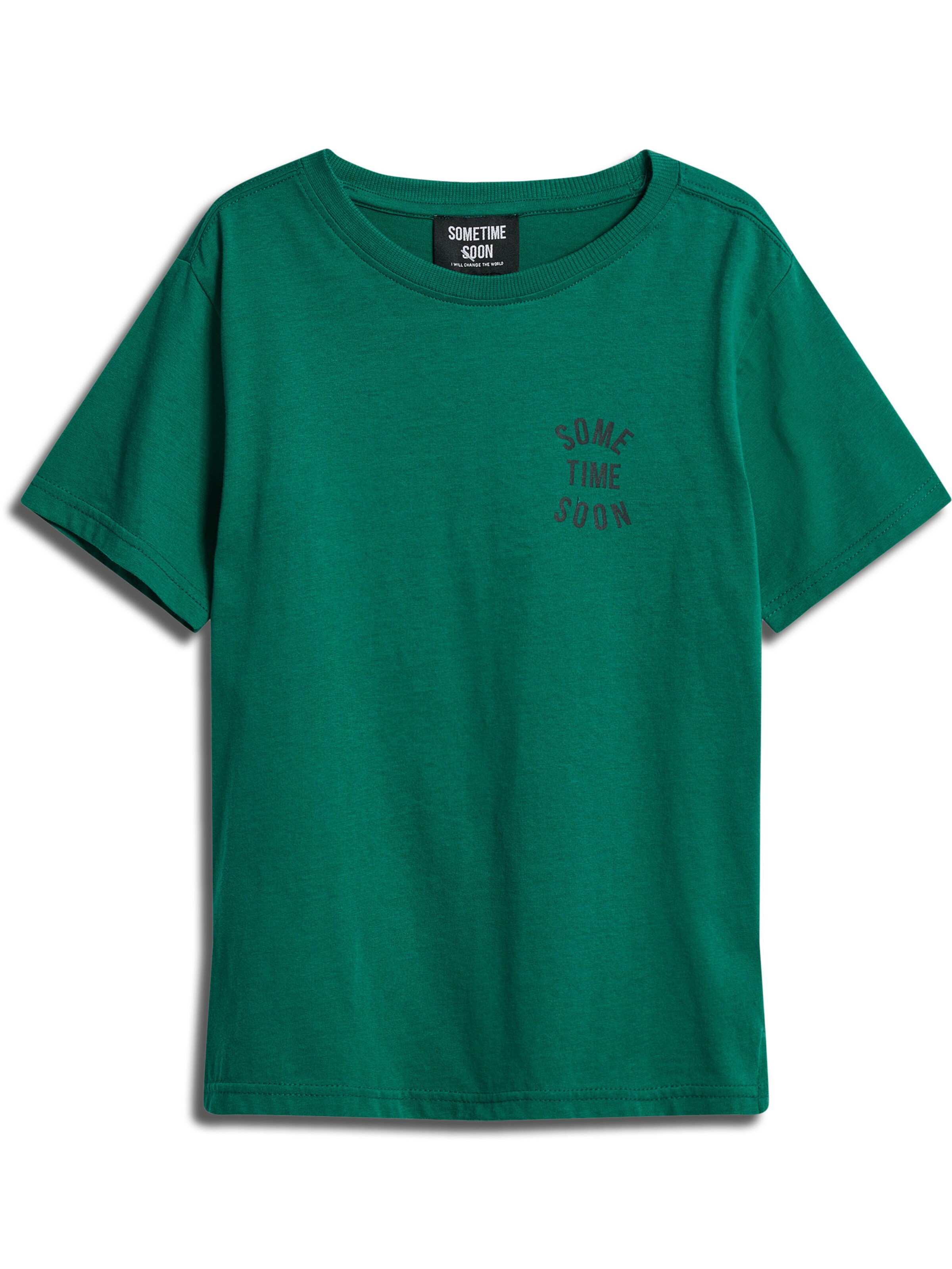 SOMETIME SOON Shirts 'Revolution' i grøn: forside