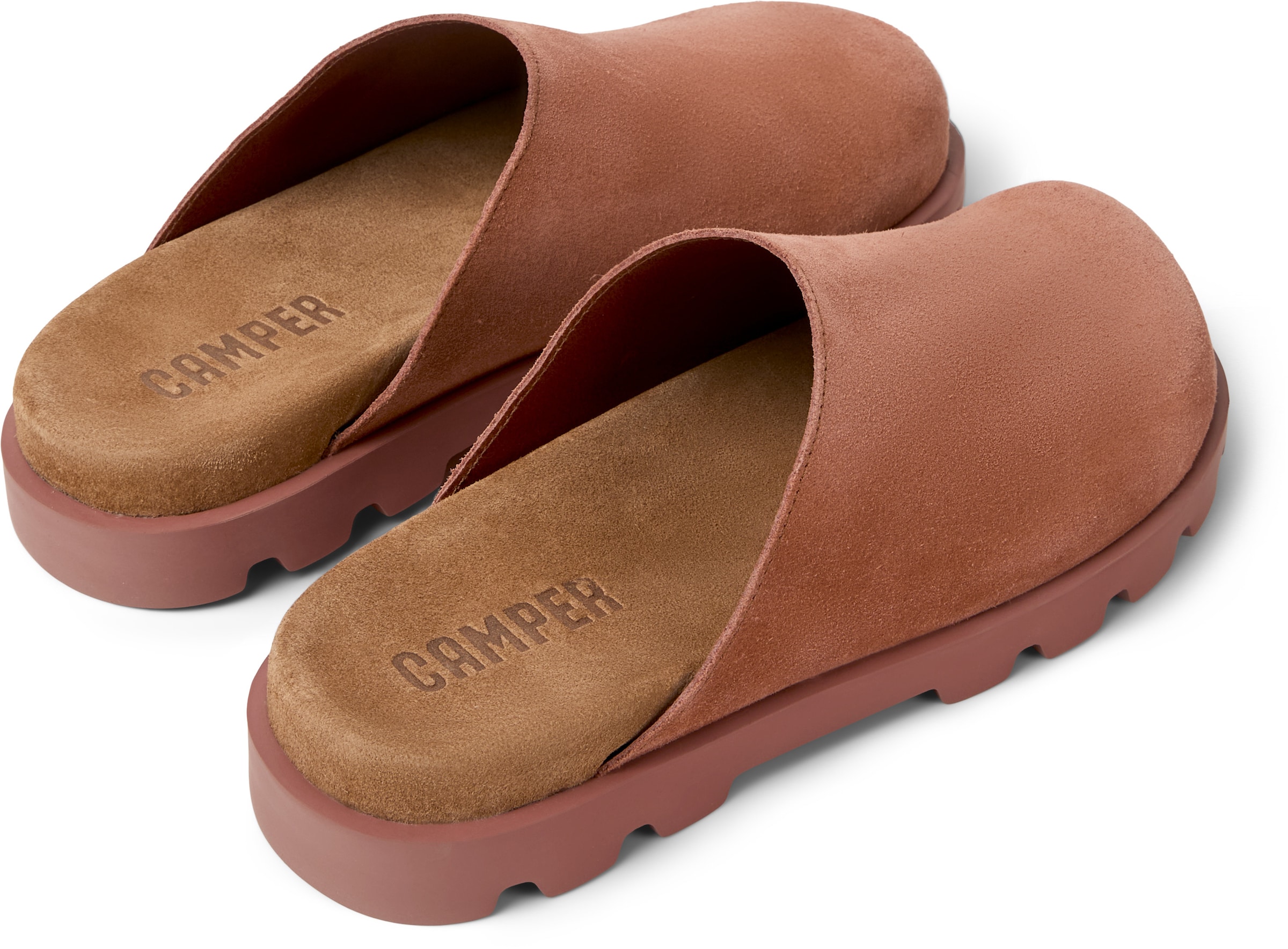 CAMPER Pantolette 'Brutus' in Braun