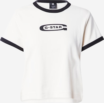 G-Star RAW Shirt in Wit: voorkant