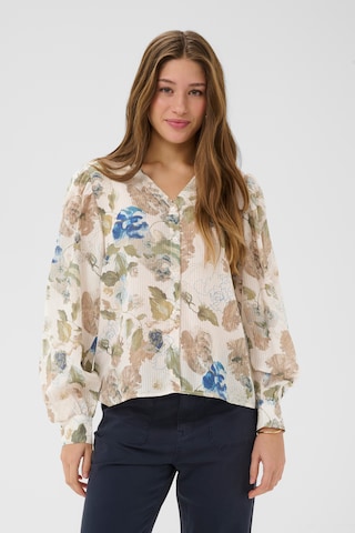 Camicia da donna 'CRLucia' di Cream in beige: frontale