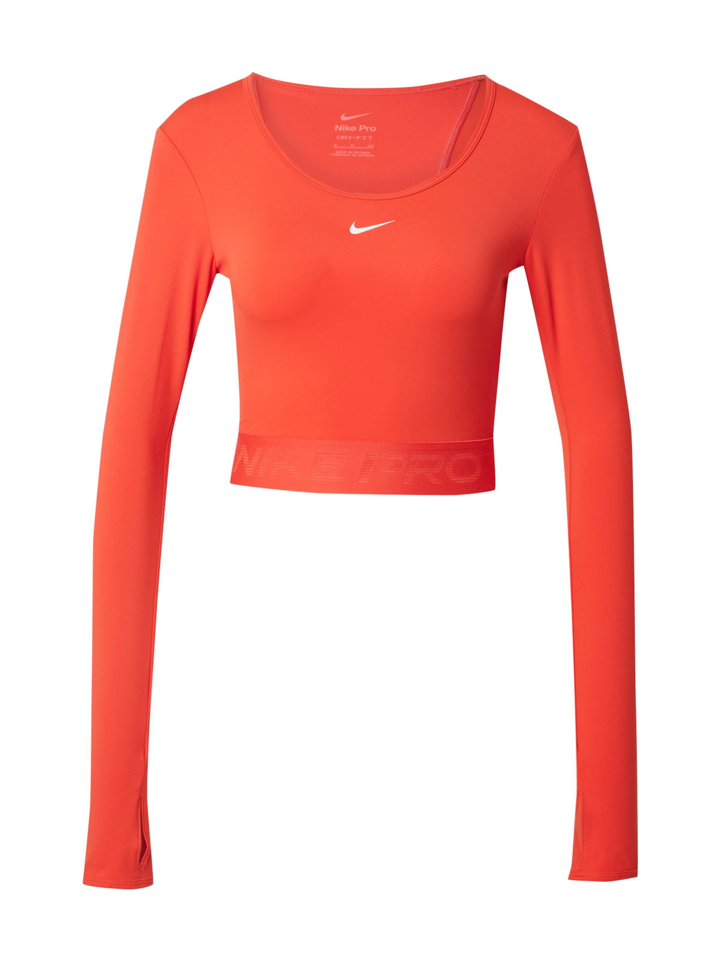 T-shirt fonctionnel NIKE en rouge : devant