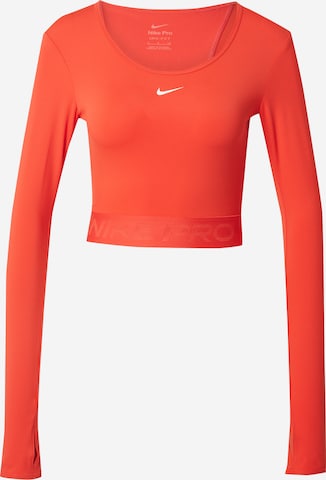 NIKE Performance shirt in Red: front