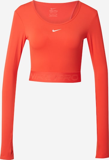 NIKE Toiminnallinen paita värissä oranssinpunainen / valkoinen, Tuotenäkymä