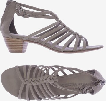 Kennel & Schmenger Sandals & High-Heeled Sandals in 39,5 in Grey: front