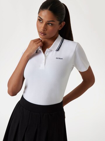 GUESS Poloshirt in Weiß: Vorderseite