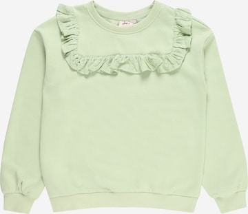 Sweat-shirt 'OFELIA' KIDS ONLY en vert : devant
