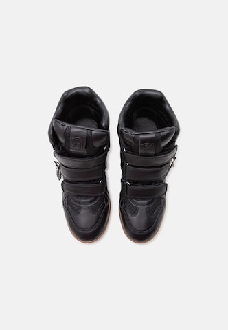 STEVE MADDEN Sneakers hoog 'Mavis' in Zwart