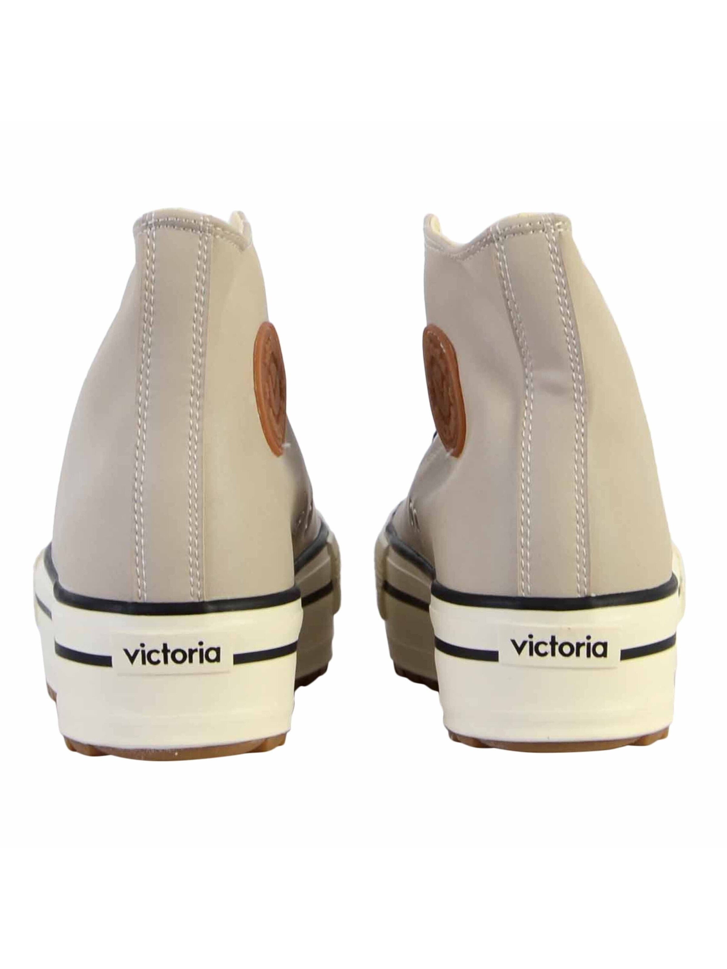 Baskets hautes victoria en beige