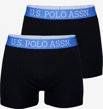 Boxers U.S. POLO ASSN. en noir : devant