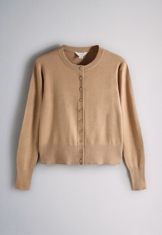 The Set Gebreid vest in Beige