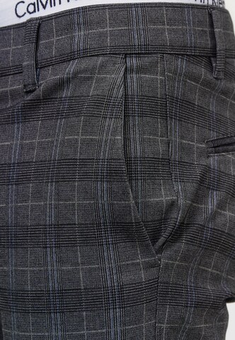 INDICODE JEANS Slimfit Chinohose 'Rodekro' in Grau