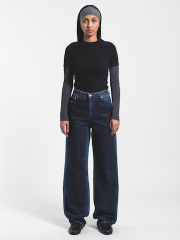 Dr. Denim Loosefit Jeans 'Donna High Relaxed Jeans' in Blauw: voorkant
