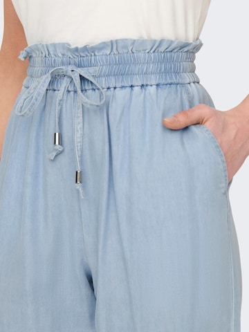 ONLY Loose fit Pants 'Bea' in Blue