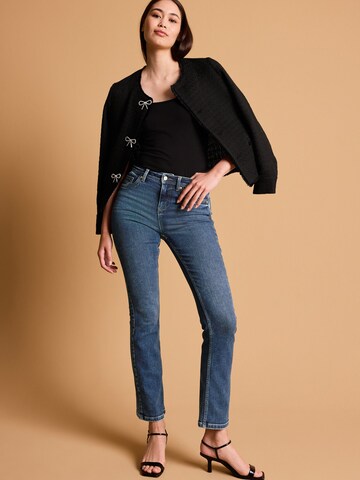 Next Bootcut Jeans i blå