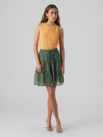 VERO MODA Sukňa 'SMILLA' - Zelená