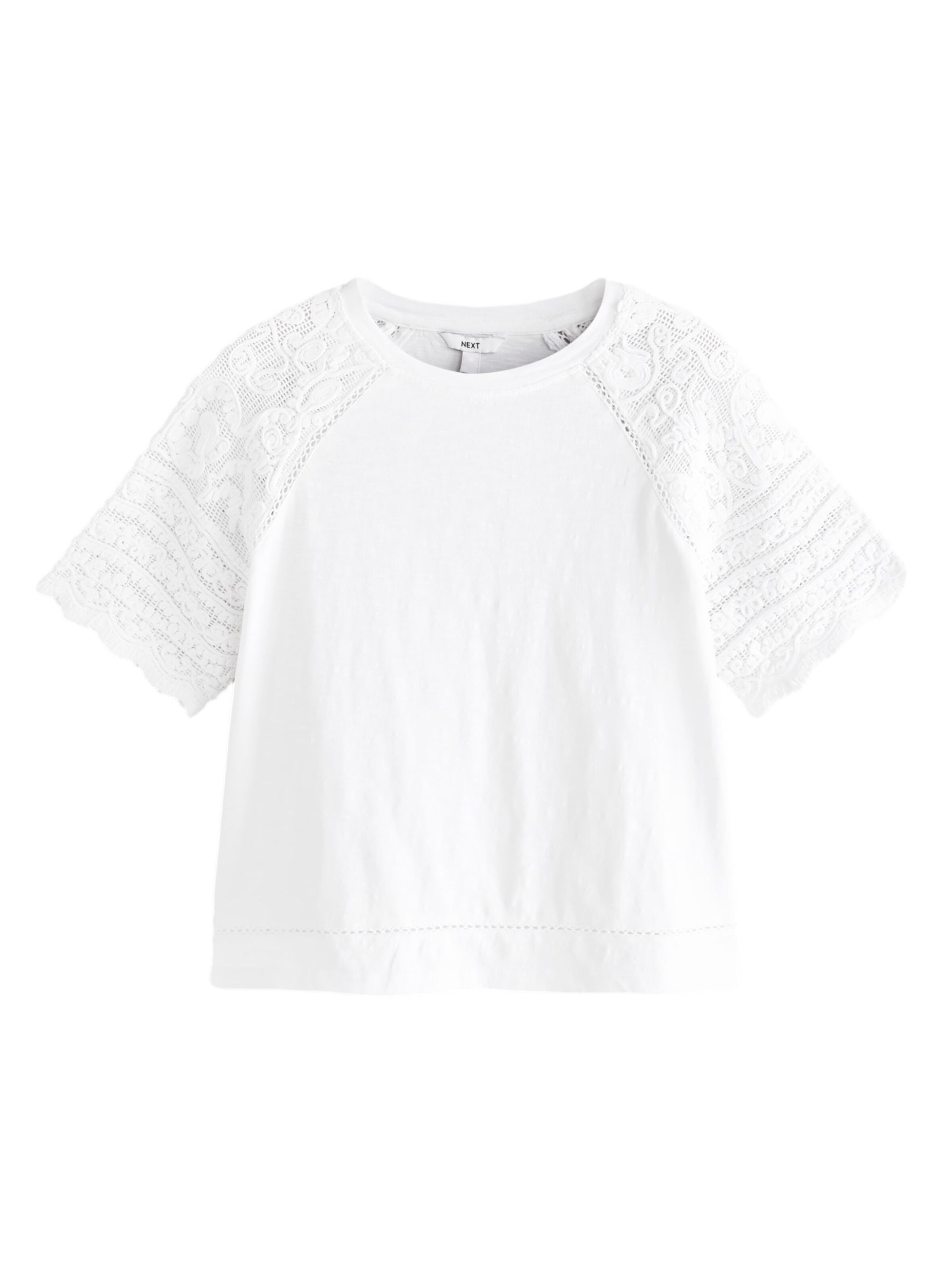 Next Majica | bela barva: sprednja stran