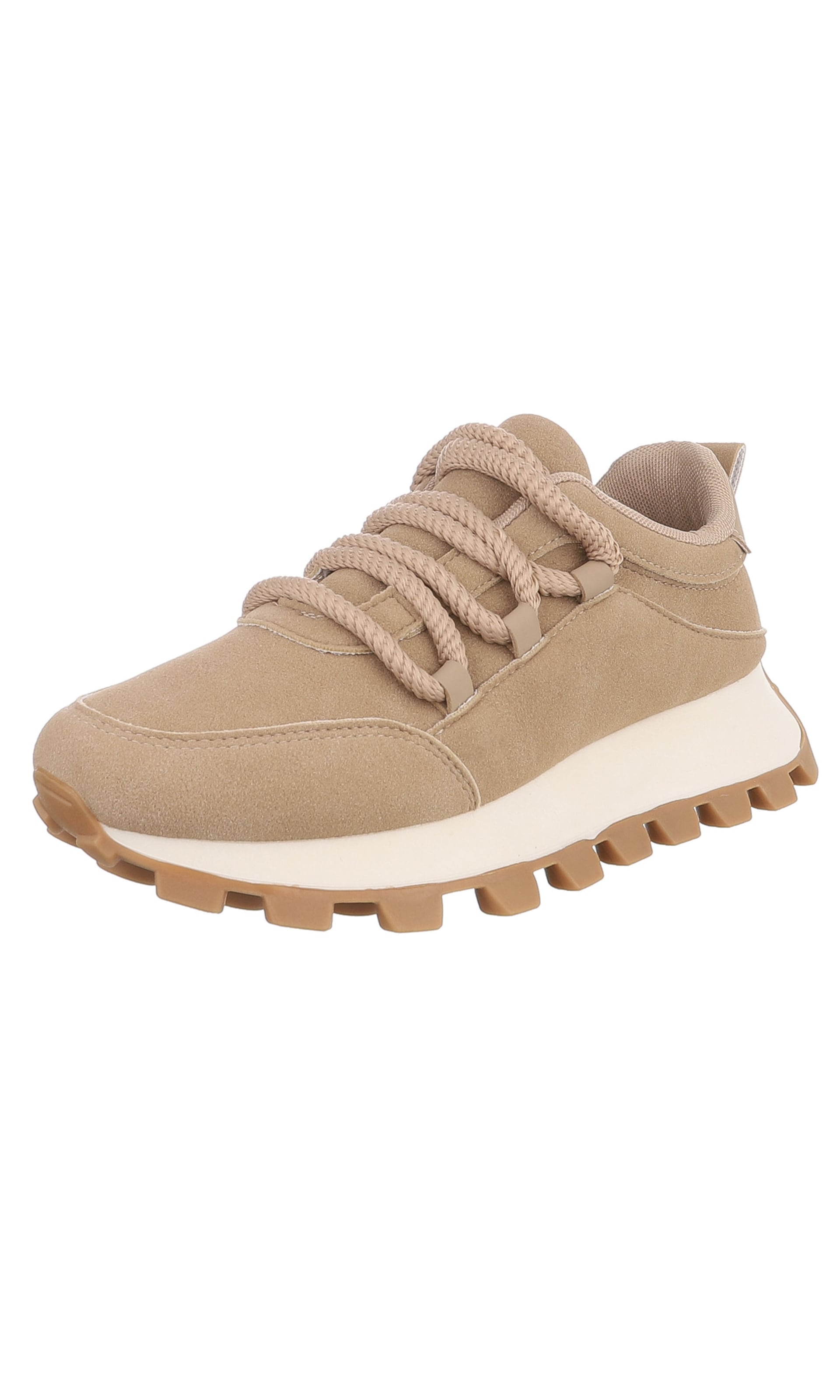 Ital-Design Sneaker low in Braun: Vorderseite