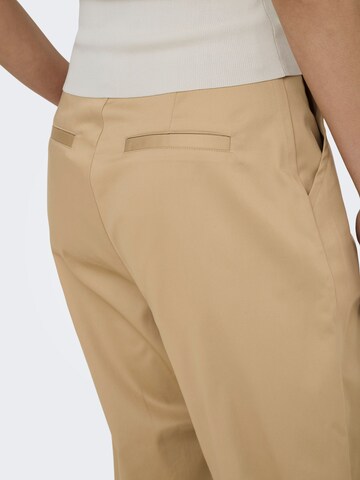 ONLY Barrel Chino trousers 'ONLCASIL' in Beige