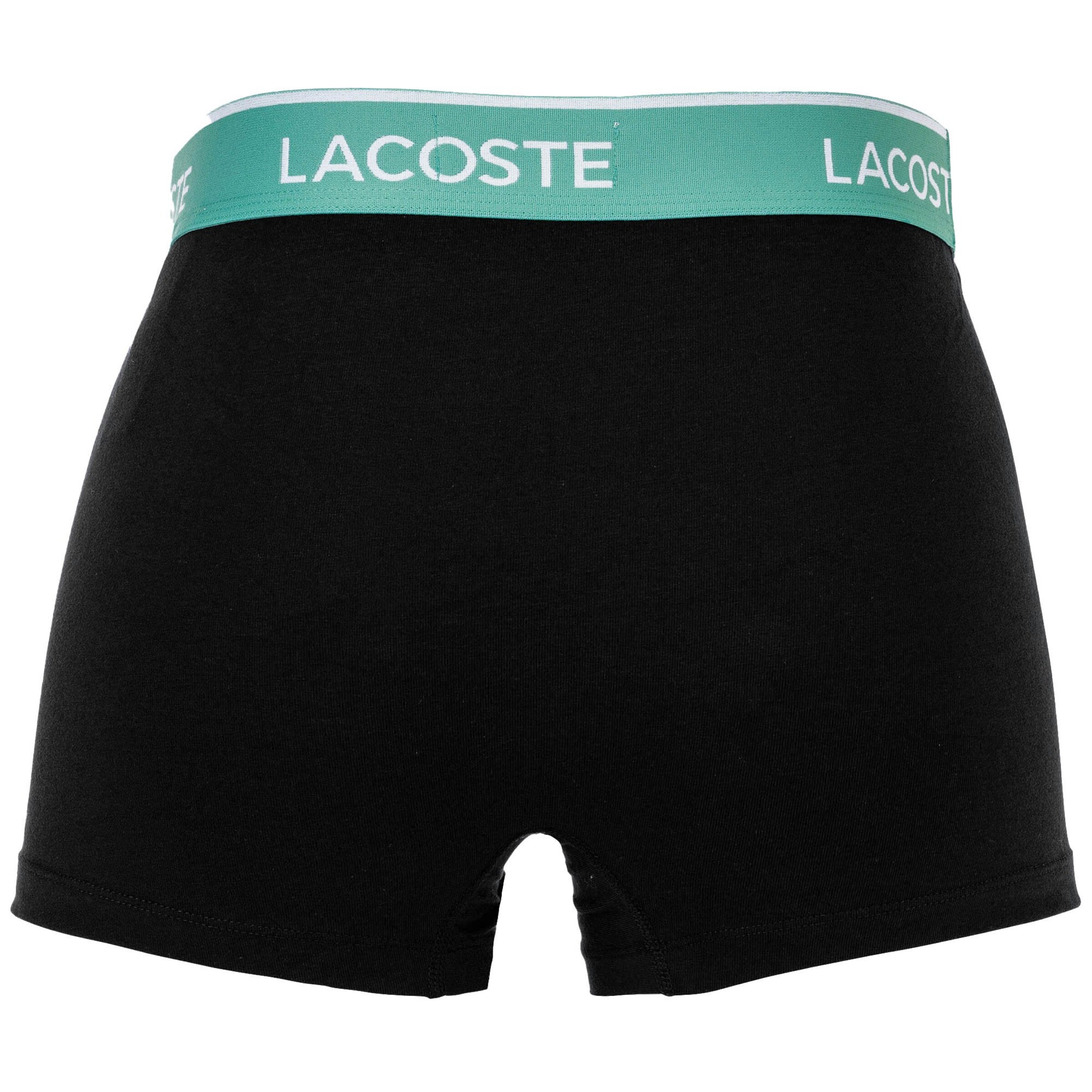 LACOSTE - Calzoncillo boxer en negro