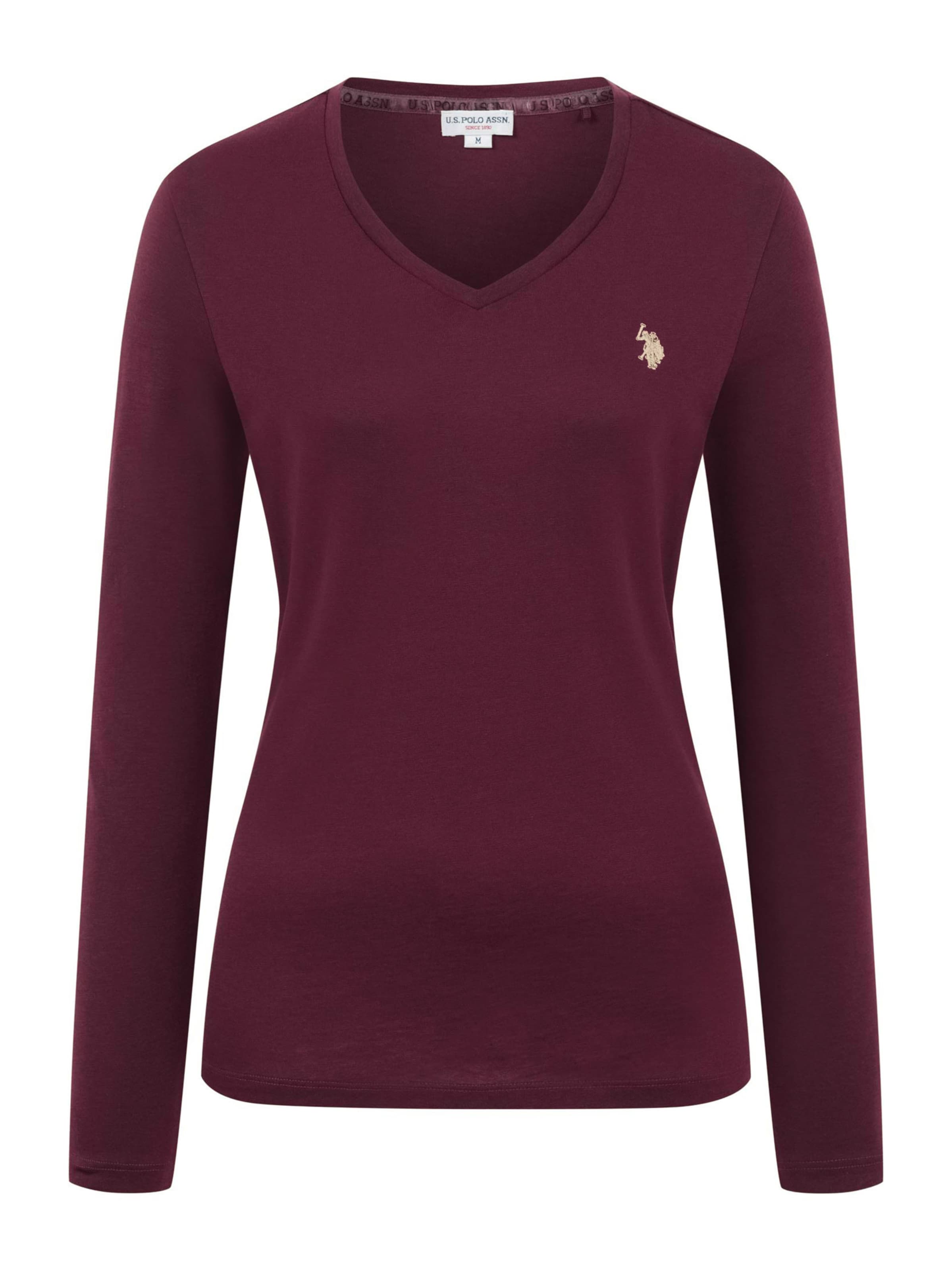 U.S. POLO ASSN. Shirt in Purple: front