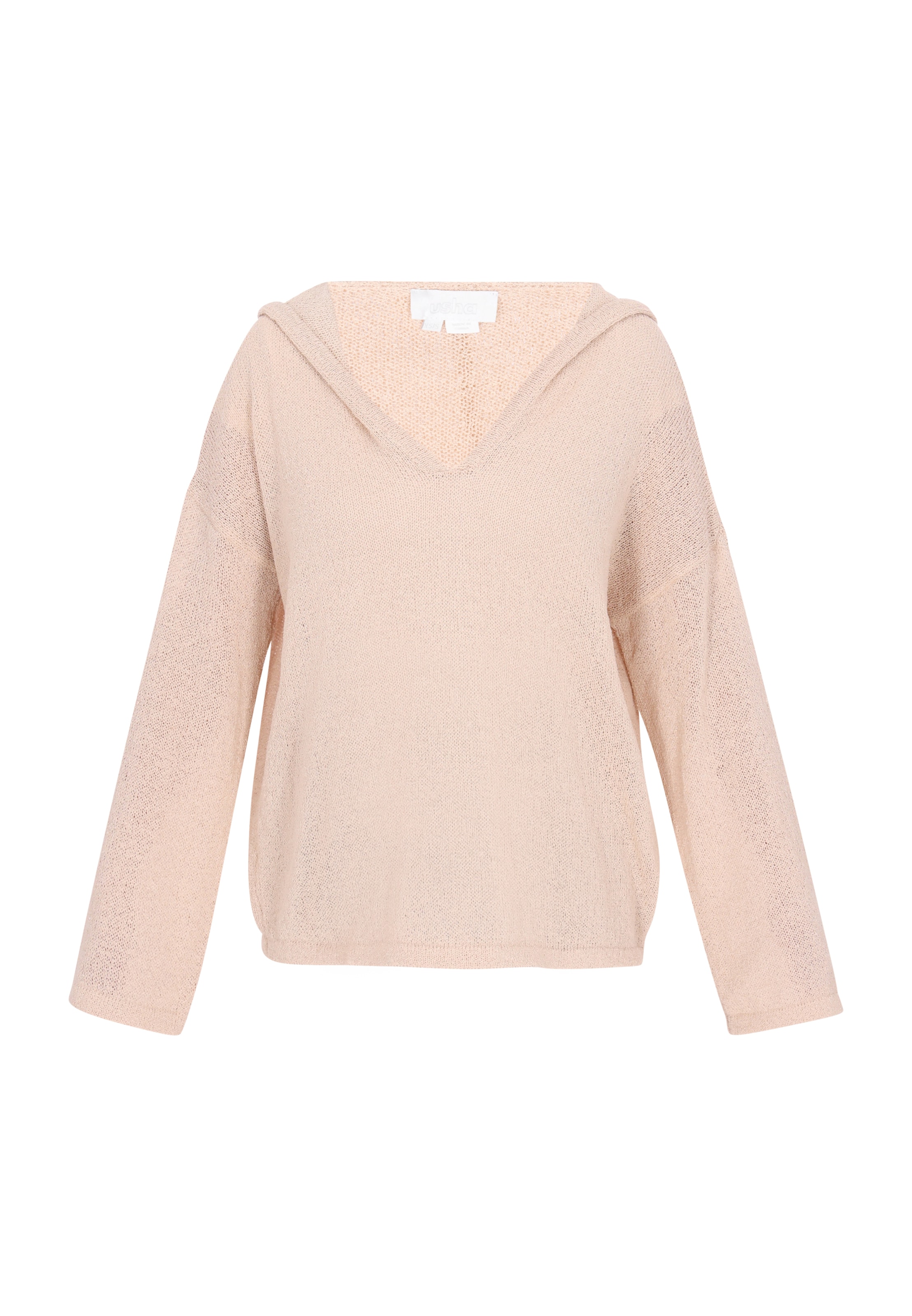 Pull-over usha WHITE LABEL en beige : devant