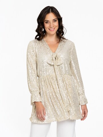 Yoek Tunic in Gold: front