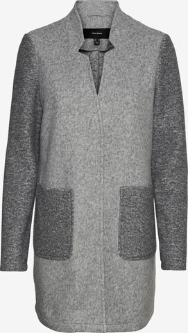 VERO MODA Between-Seasons Coat 'SOFIA' in Grey: front