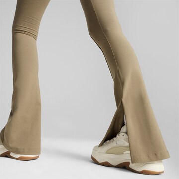 PUMA Bootcut Leggings 'Classics' in Beige