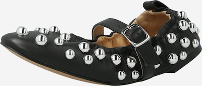 Balerinos su dirželiais 'Sunrays' iš STEVE MADDEN, spalva – juoda / sidabrinė, Prekių apžvalga