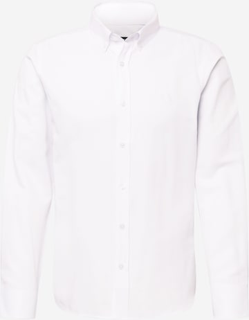 BURTON MENSWEAR LONDON Button Up Shirt in White: front