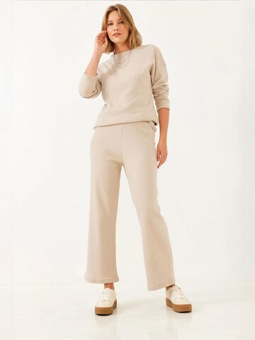 Pantalons de tailleur Bianco Lucci en beige