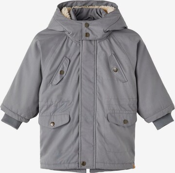 NAME IT Winter Jacket in Grey: front