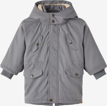 NAME IT Winter Jacket in Grey: front