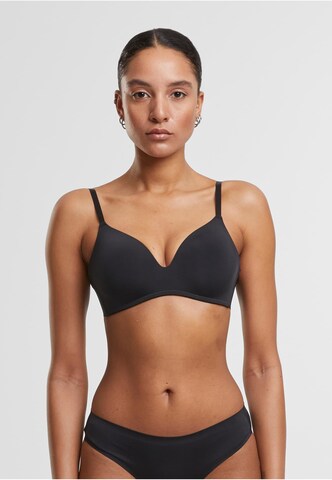 Sutien de tricou Sutien de la Urban Classics pe negru