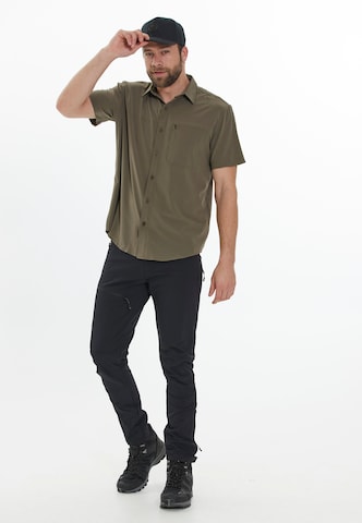 Whistler Regular fit Athletic Button Up Shirt 'Jeromy' in Green