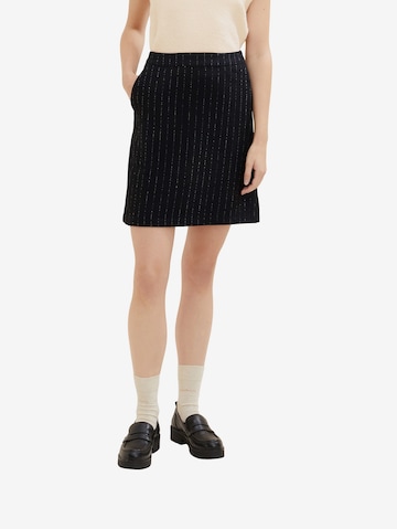 TOM TAILOR Skirt in Black: front