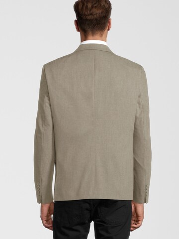 Coupe slim Veste de costume Steffen Klein en beige