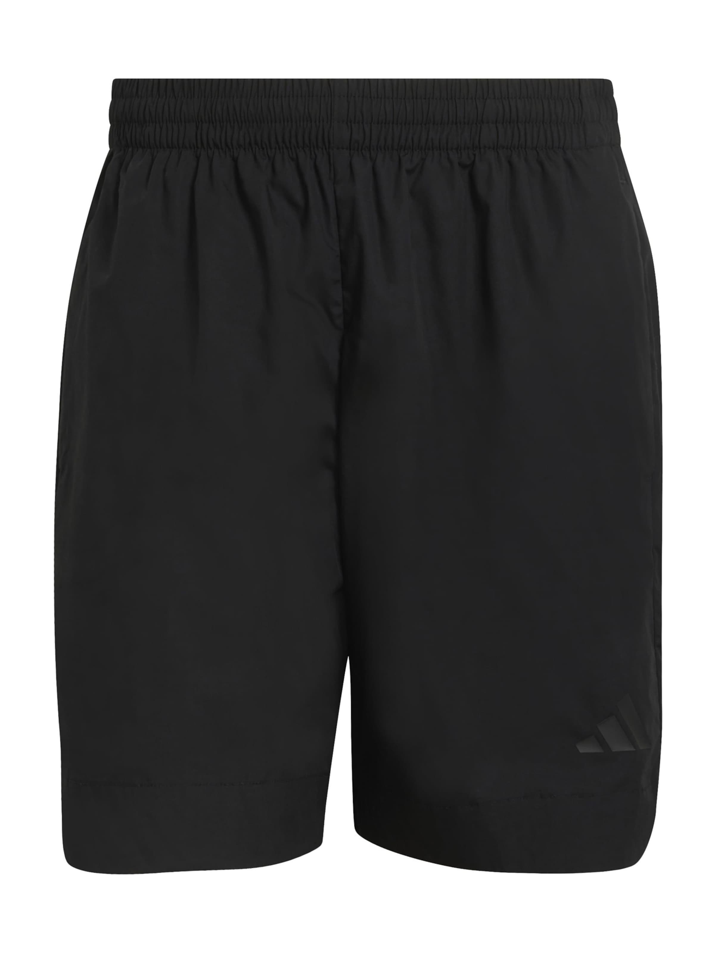 Loosefit Pantalon de sport ADIDAS SPORTSWEAR en noir : devant
