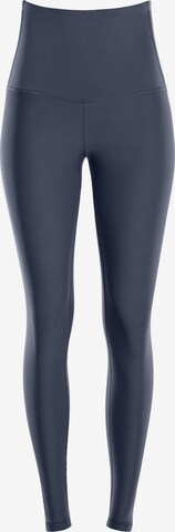 Skinny Pantaloni sportivi 'HWL112C' di Winshape in grigio: frontale