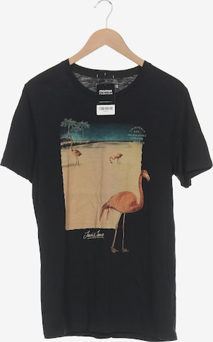 JACK & JONES T-Shirt L in Schwarz: Vorderseite