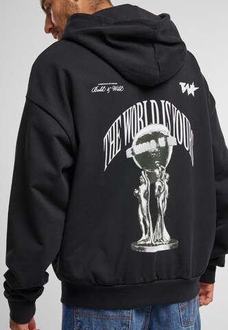 Mister Tee Sweatshirt 'Your World' i sort