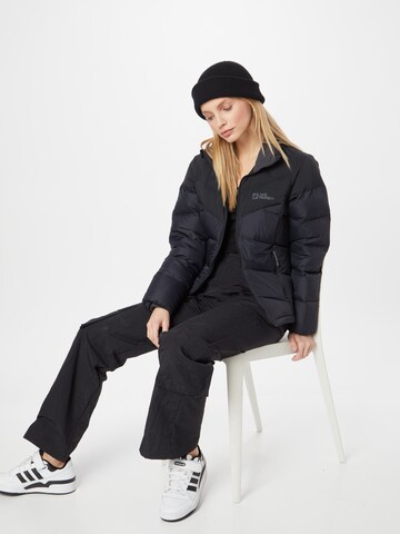 JACK WOLFSKIN - Chaqueta deportiva 'HERZBERG' en negro