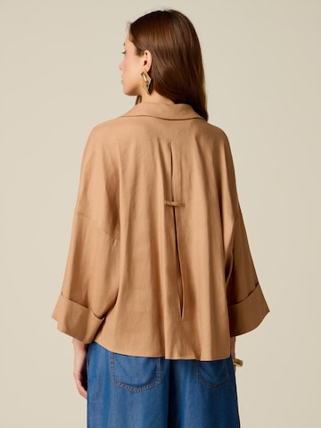 Chemisier oltre en beige