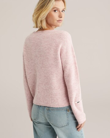 WE Fashion Gebreid vest in Roze