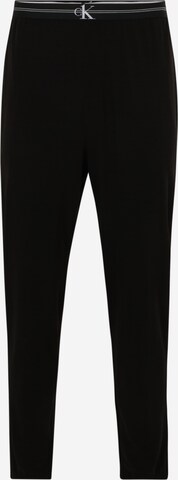 Calvin Klein Underwear - Tapered Calças de pijama em preto: frente